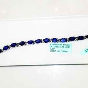 sapphire bracelet